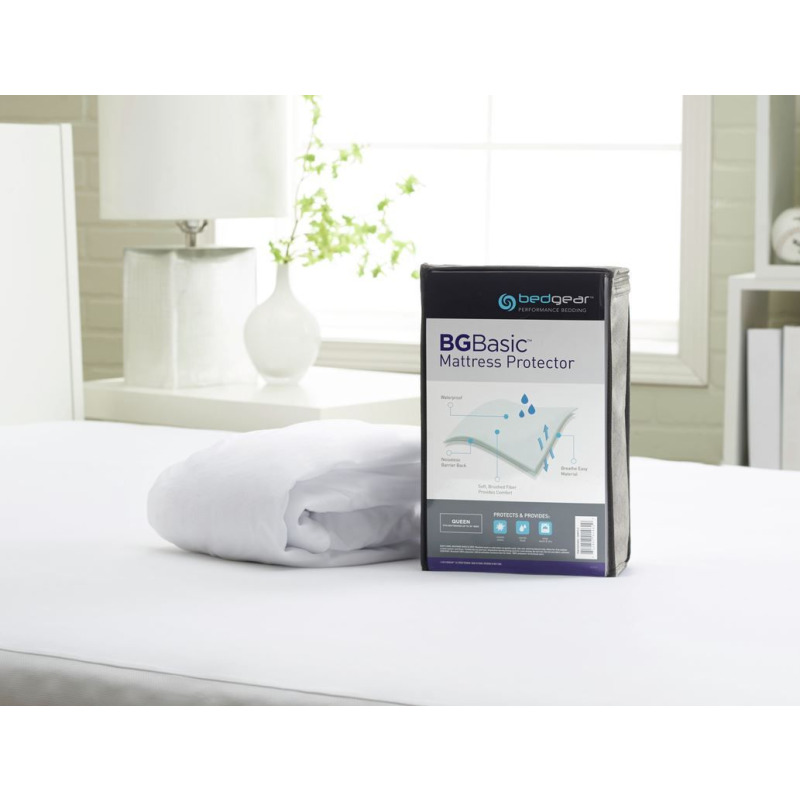BG Basic Mattress Protector Queen NIS703168155 by Bedgear at The