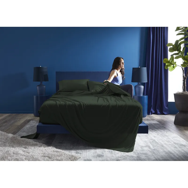 Dri-Tec Sheet Set-Forest Green-Queen