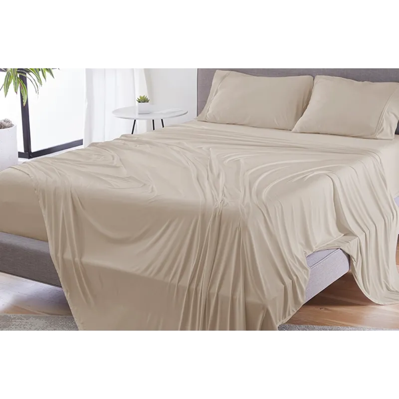 Dri-Tec Sheet Set-Medium Beige-Split Head Queen