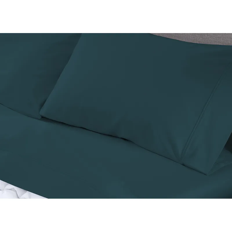 Hyper-Cotton Sheet Set-Deep Teal-King