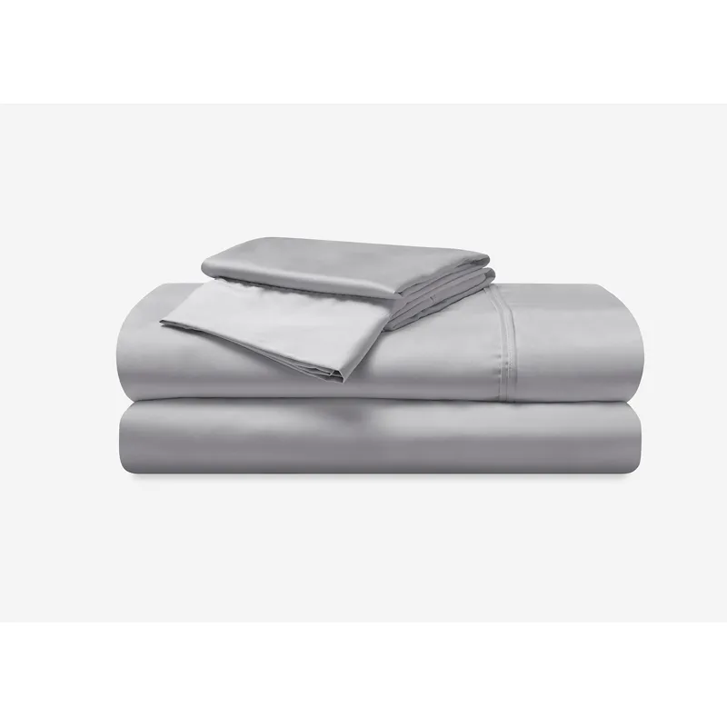 Hyper-Cotton Sheet Set-Light Grey-Twin