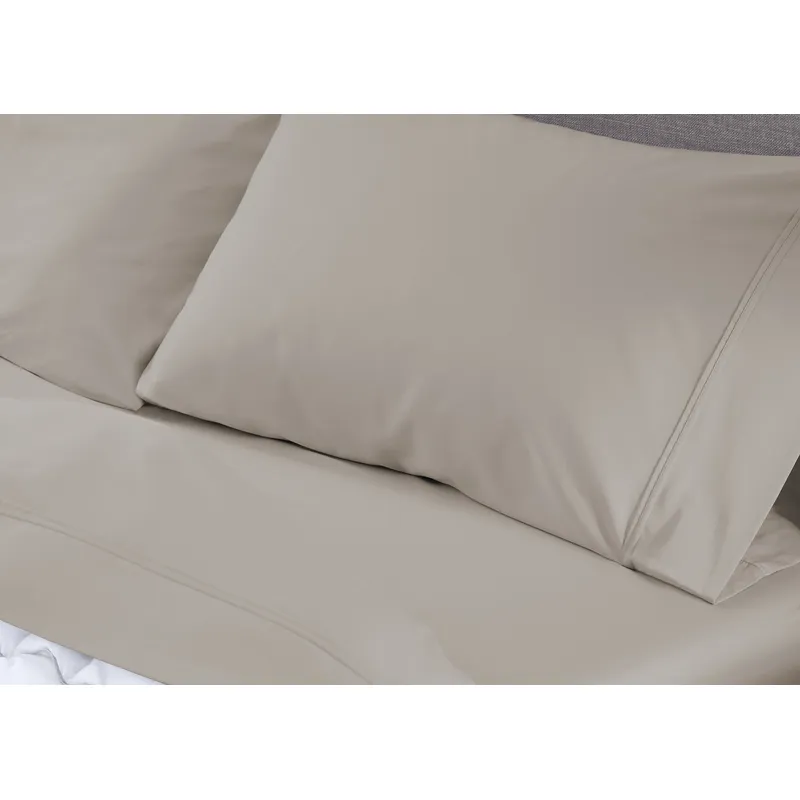Hyper-Cotton Sheet Set-Medium Beige-California King