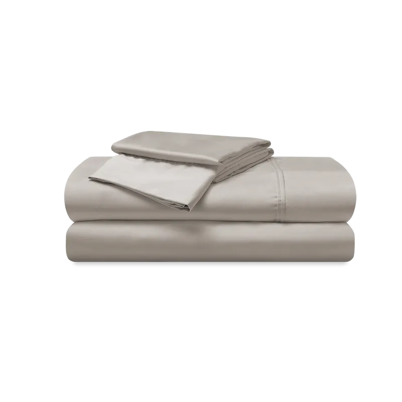 Hyper-Cotton Sheet Set-Medium Beige-Split King