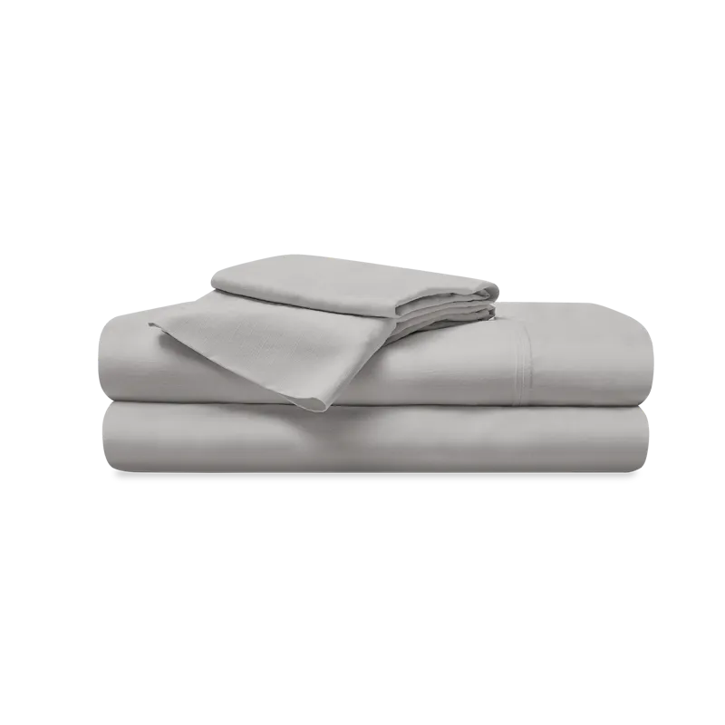 Hyper-Linen Sheet Set-Light Grey-Queen