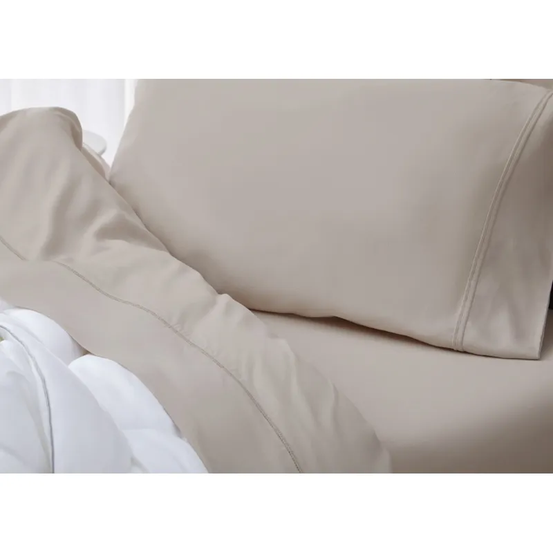 Hyper-Linen Sheet Set-Medium Beige-King