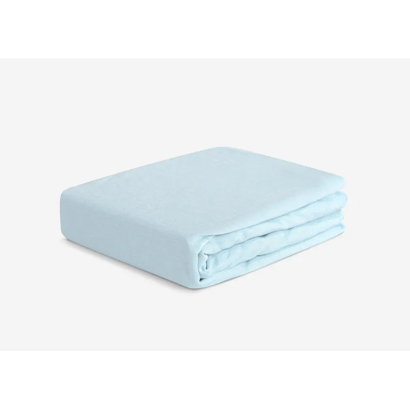 Hyper-Wool Performance Crib Sheet-Baby Blue