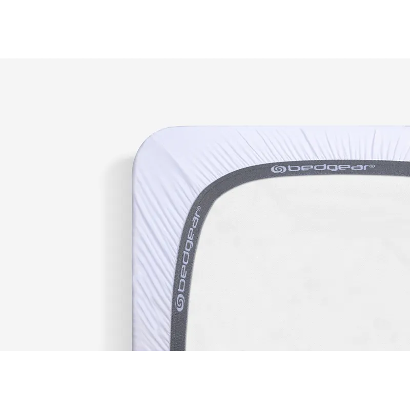 Hyper-Wool Performance Crib Sheet-Bright White