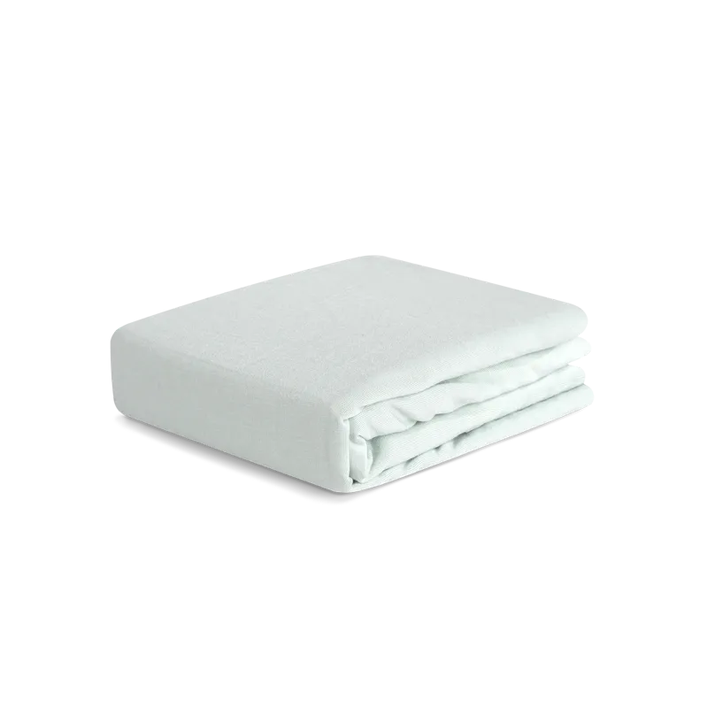 Hyper-Wool Performance Crib Sheet-Light Green