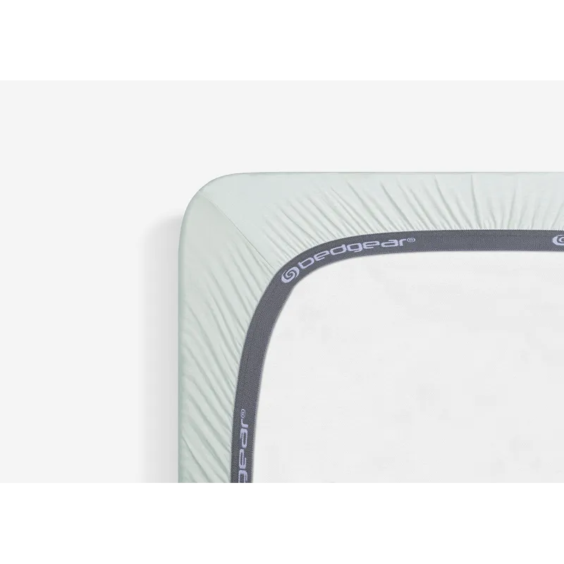 Hyper-Wool Performance Crib Sheet-Light Green