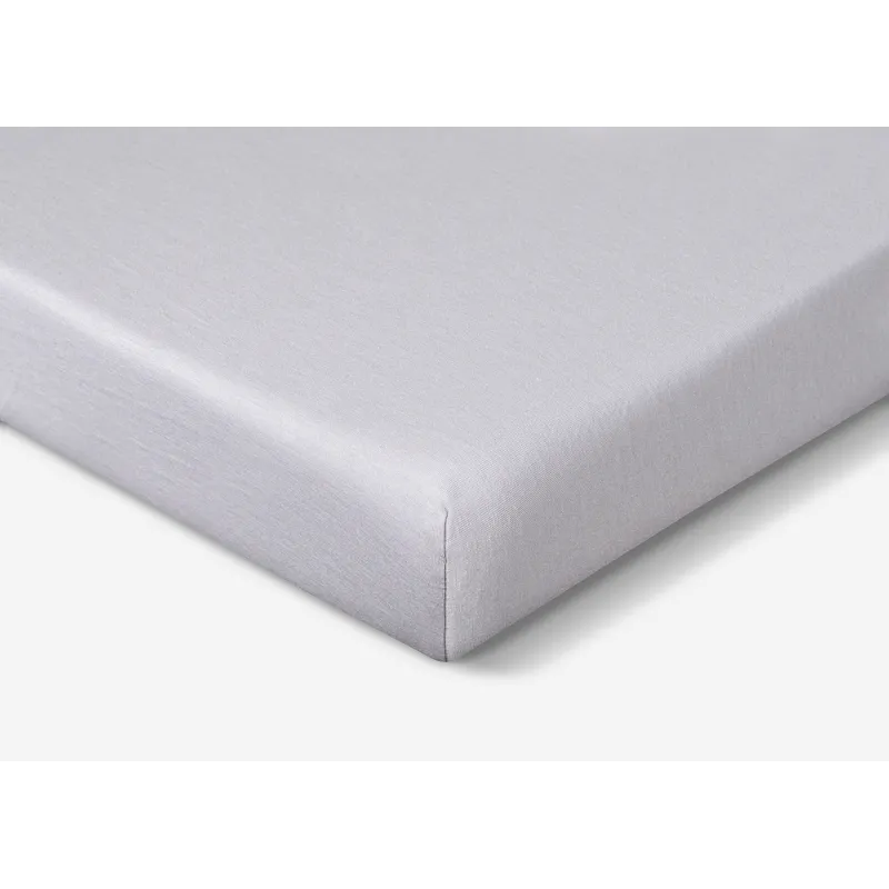 Hyper-Wool Performance Crib Sheet-Light Grey