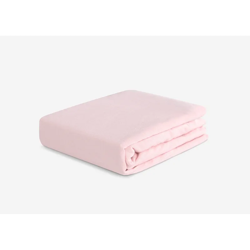 Hyper-Wool Performance Crib Sheet-Light Pink