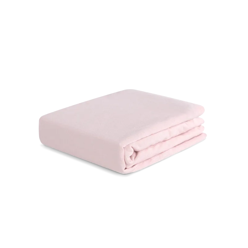 Hyper-Wool Performance Crib Sheet-Light Pink