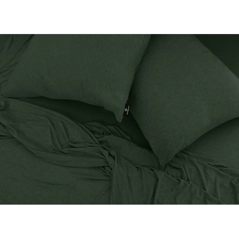 Hyper-Wool Sheet Set-Forest Green-Queen