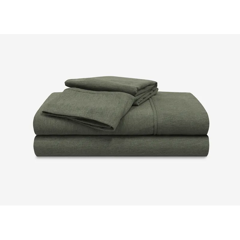 Hyper-Wool Sheet Set-Forest Green-Split King/Split Cal King