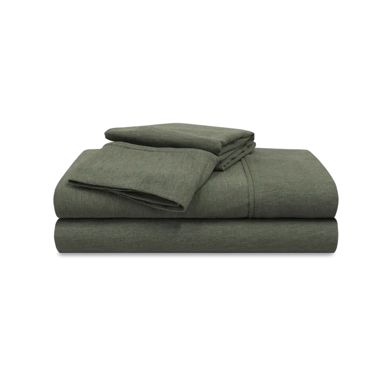 Hyper-Wool Sheet Set-Forest Green-Split King/Split Cal King