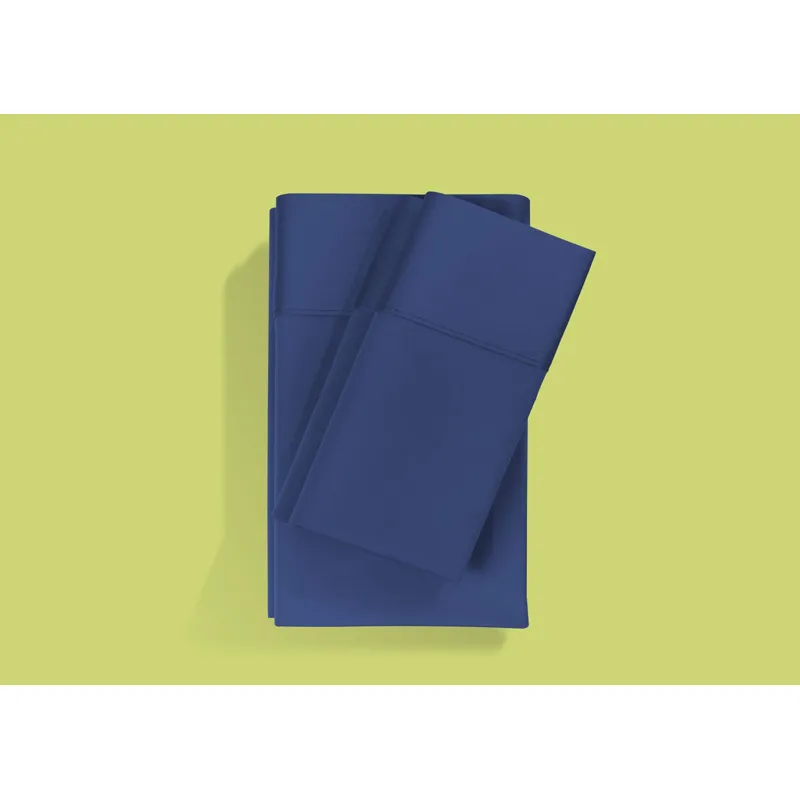 Hyper-Cotton Sheet Set-Twin XL-Navy