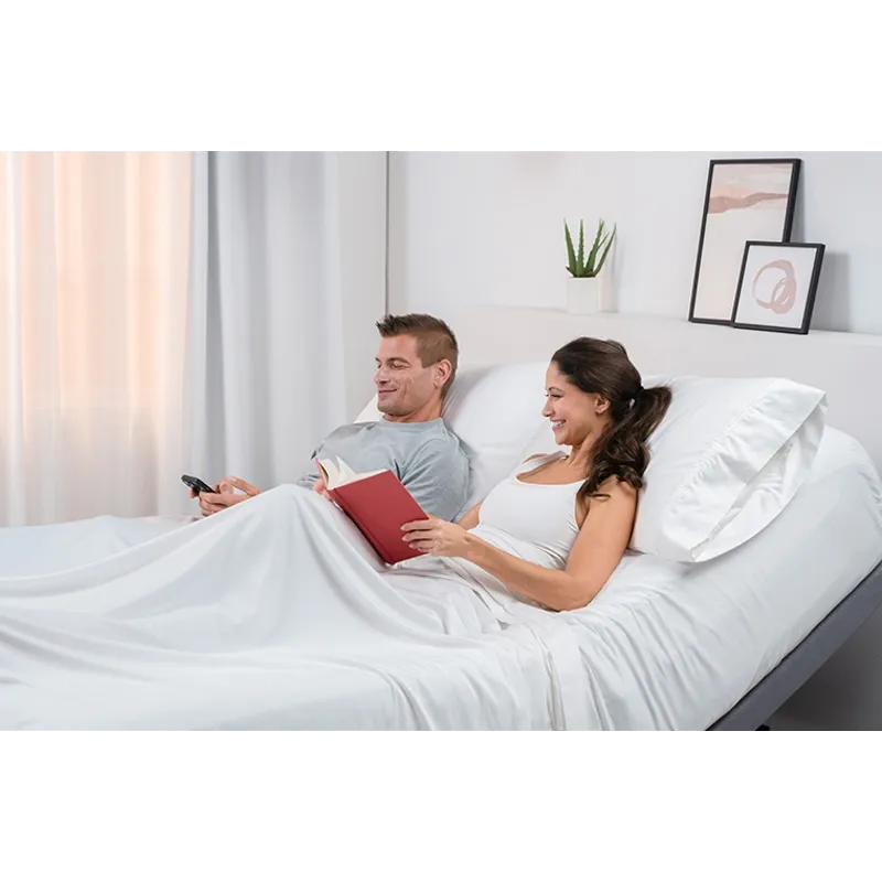 Hyper-Cotton Sheet Set-Medium Beige-Split Head Queen