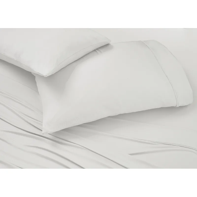 Ver-Tex Pillowcase Set-King-Bright White