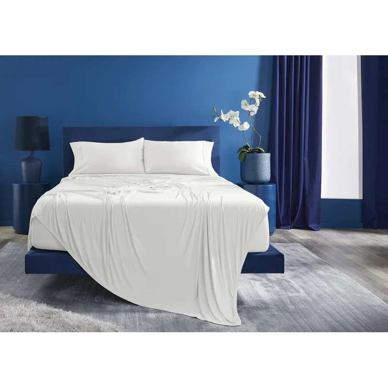 Ver-Tex Sheet Set-Bright White-Split King/Split Cal King