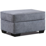 Slate Ottoman - Blue
