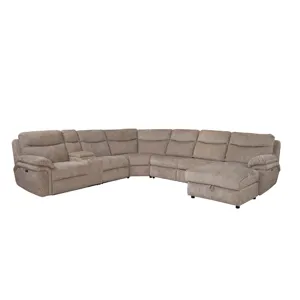 Waverly 6PC Power Reclining Sectional - Driftwood
