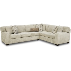 Chandler 2PC Sectional - Pebble