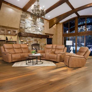 Sante Fe Dual Power Console Loveseat