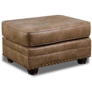 Woodland Ottoman - Brown