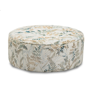 Feather Ottoman - Multi