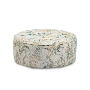 Feather Ottoman - Multi