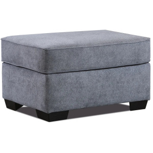 Slate Ottoman - Blue