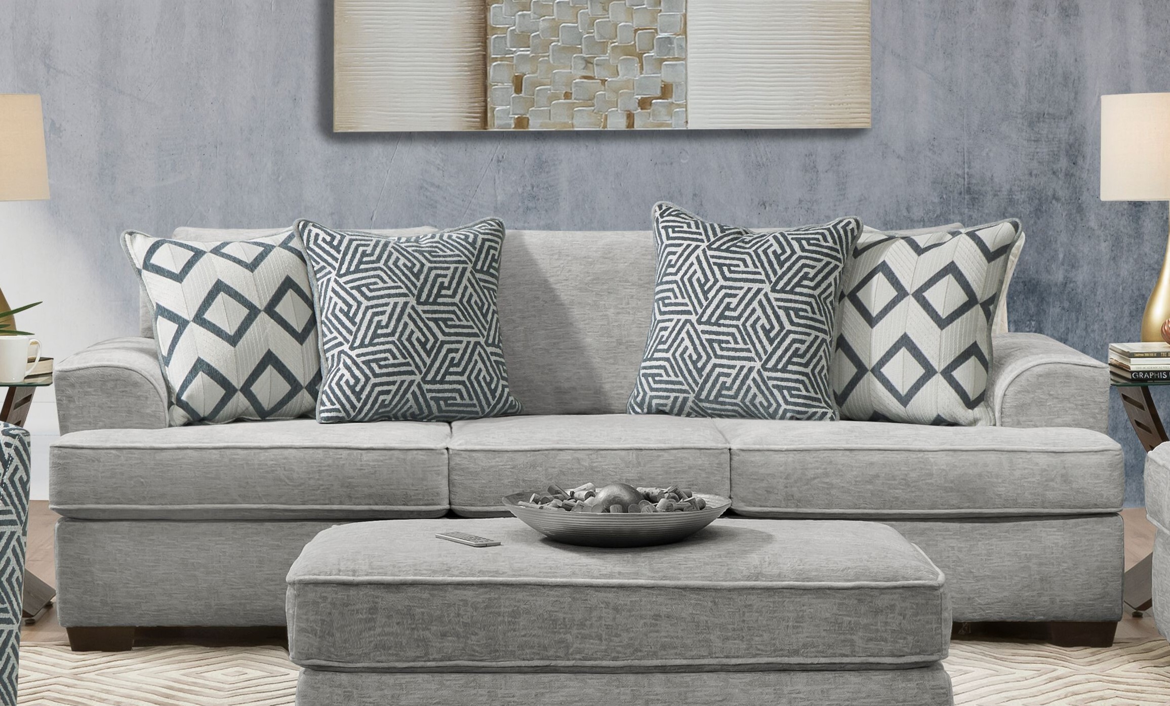 Sofa Ritzy Gray 258003190610 by NEFD Home at Northeast Factory