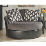 Kumasi Oversized Swivel Accent Chair