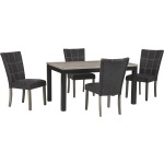 D294-25 5PC DINING HT DINING SET