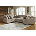 Pantomine 4-Piece Sectional with Cuddler