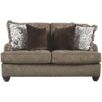 BRAEMAR BROWN LOVESEAT