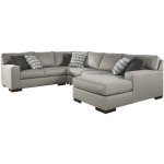 Marsing Nuvella 4-Piece Sectional with Chaise