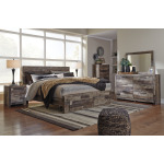 Derekson King Panel Bed with Storage