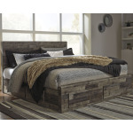 Derekson King Panel Bed with Storage