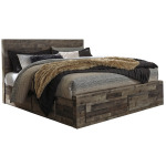 Derekson King Panel Bed with Storage