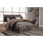 Derekson King Panel Bed with Storage