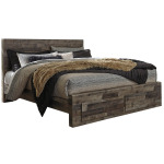 Derekson King Panel Bed with Storage