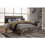 Derekson King Panel Bed with Storage