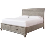 Naydell King Panel Bed with Storage
