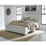 ASHLEY B777 KG PNL STRG BED