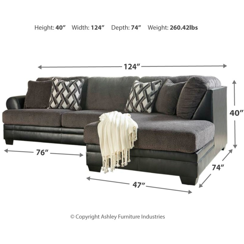 Kumasi 2-Piece Sectional with Chaise