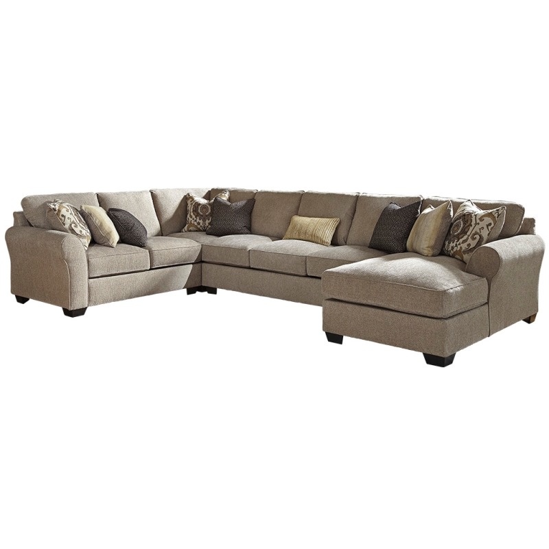 Pantomine 4-Piece Sectional with Chaise