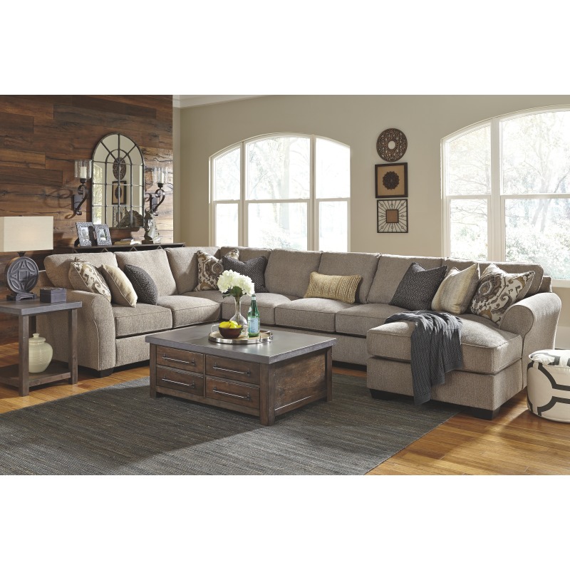 Pantomine 4-Piece Sectional with Chaise