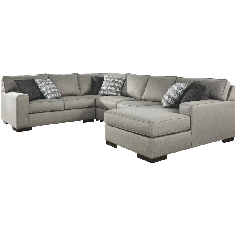 Marsing Nuvella 4 Piece Sectional With Chaise 41902s4 By Benchcraft At Bruce Furniture Flooring Marsing Nuvella 4 Piece Sectional With, Ashley Brise Queen Sleeper Sectional Chaise Sofa