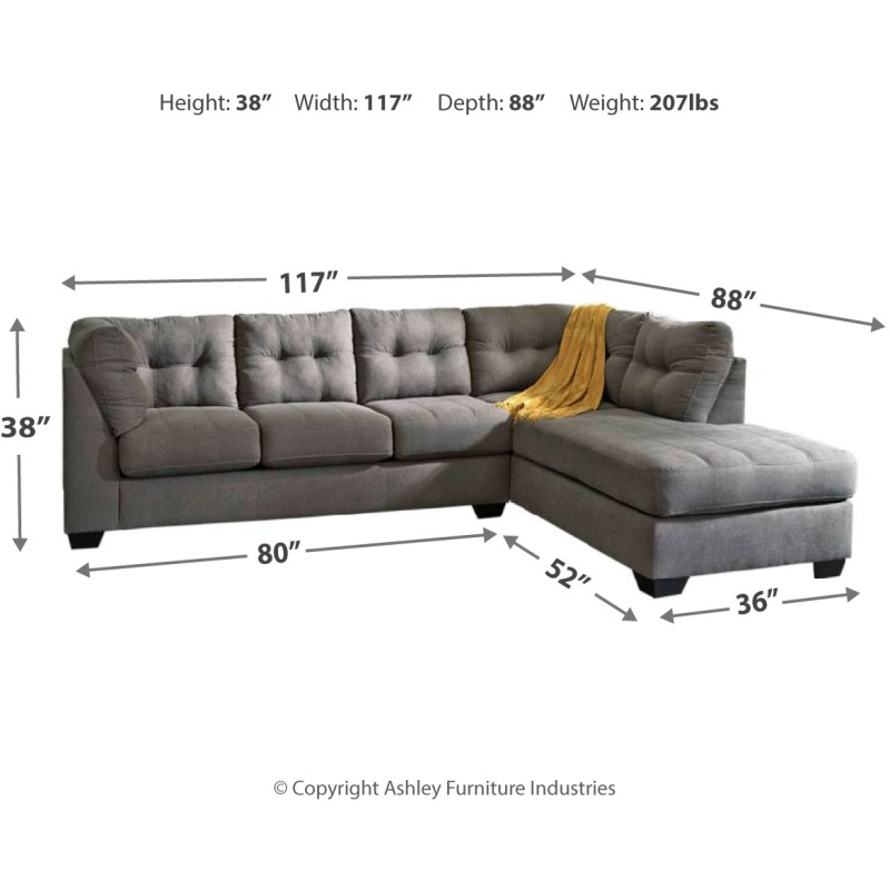 Maier 2-Piece Sectional with Chaise